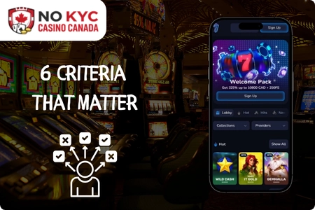 How to choose no KYC casino Canada